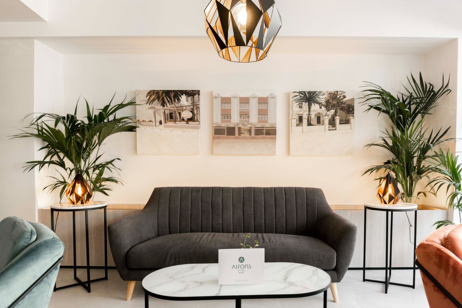 Hall Recepción · Alfons Hotel · Ciutadella de Menorca